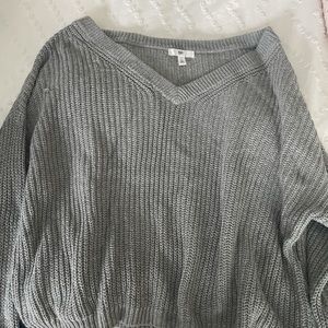 BP gray vneck sweater